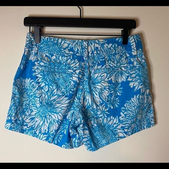 Lilly Pulitzer Callahan Shorts Ariel Blue Lion In The Sun - Picture 2 of 7